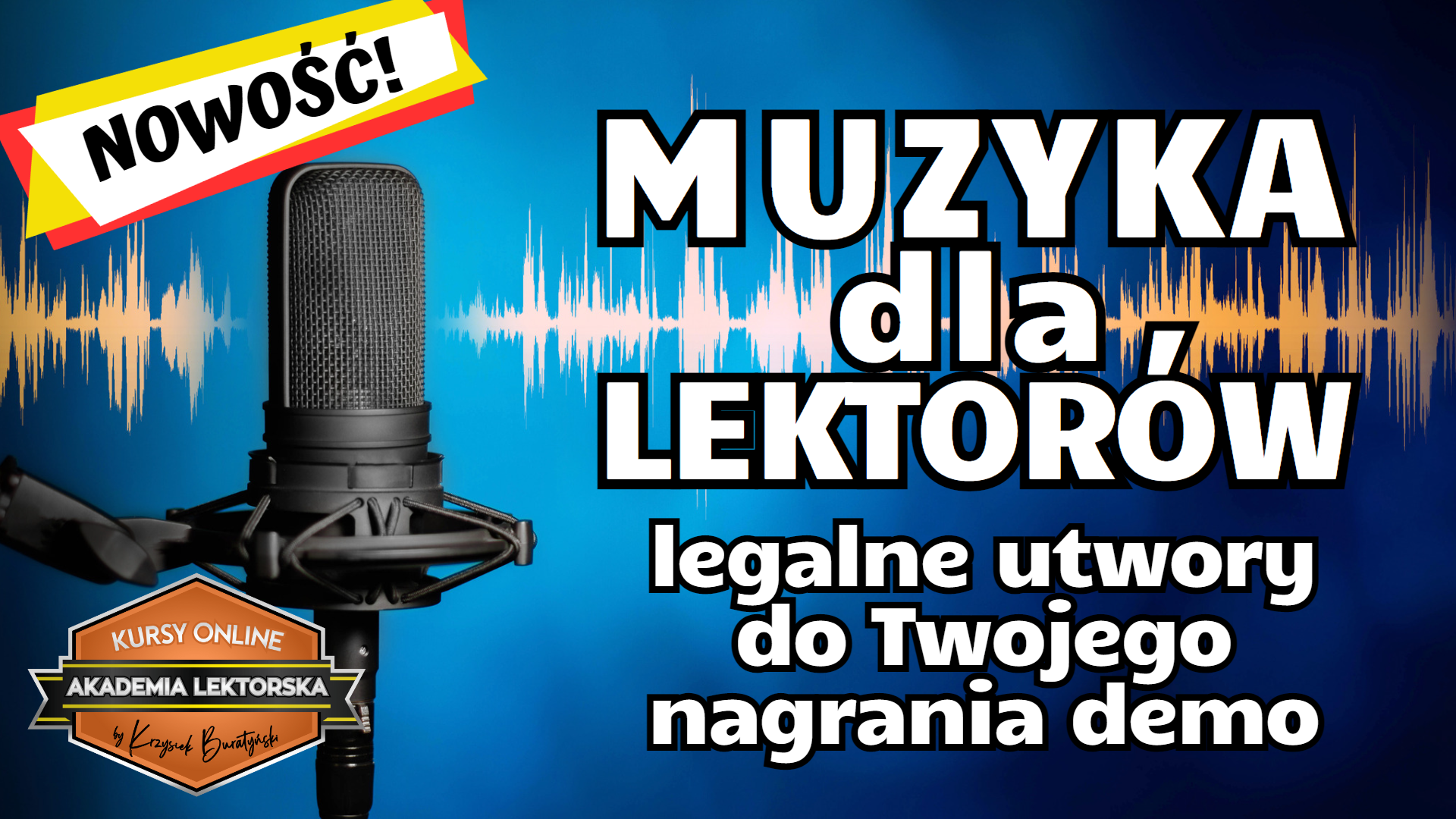 Muzyka dla Lektorów - pakiet 200 utworów do nagrań demo (WAV)