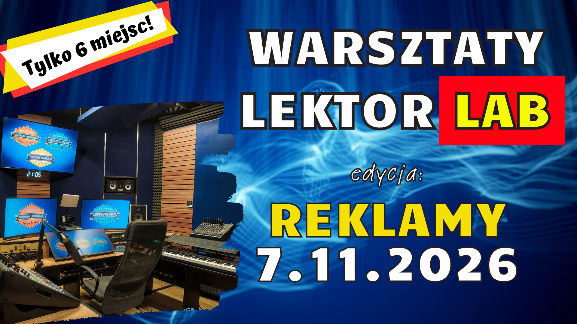 7.11.2026 - Warsztaty LektorLab - Spoty reklamowe